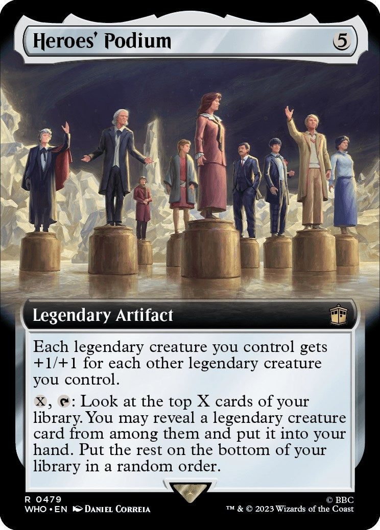 Image for Heroes' Podium (Extended Art) (479) - Magic: The Gathering