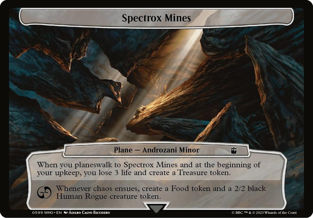 Image for Spectrox Mines (599) - Magic: The Gathering