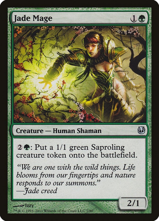 Image for Jade Mage (7) - Magic: The Gathering