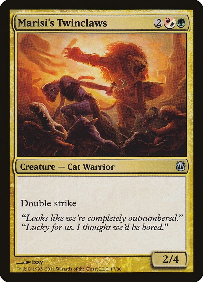 Image for Marisi's Twinclaws (17) - Magic: The Gathering