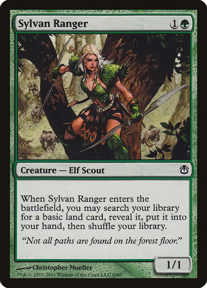 Image for Sylvan Ranger (8) (DDH) - Magic: The Gathering