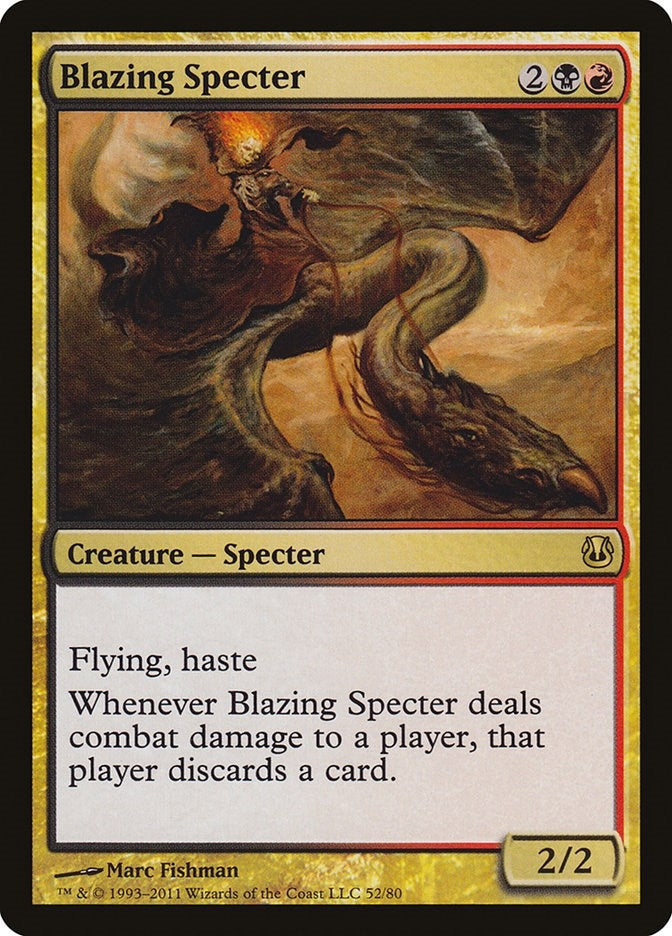 Image for Blazing Specter (52) - Magic: The Gathering
