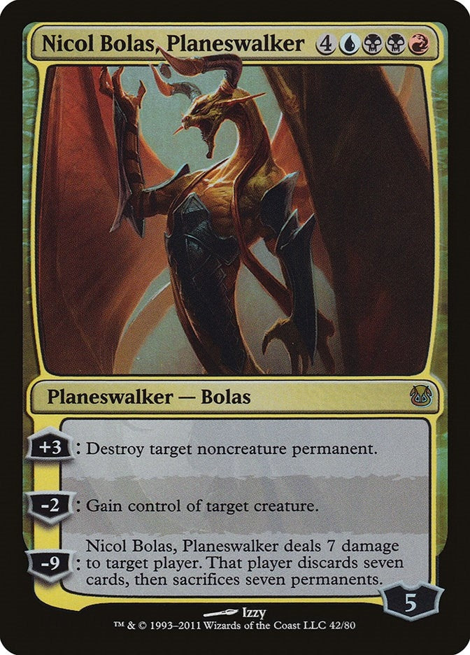 Image for Nicol Bolas, Planeswalker (42) - Magic: The Gathering
