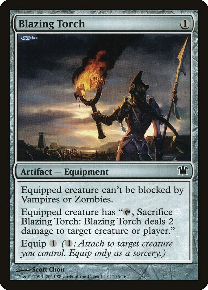 Image for Blazing Torch (216) - Magic: The Gathering