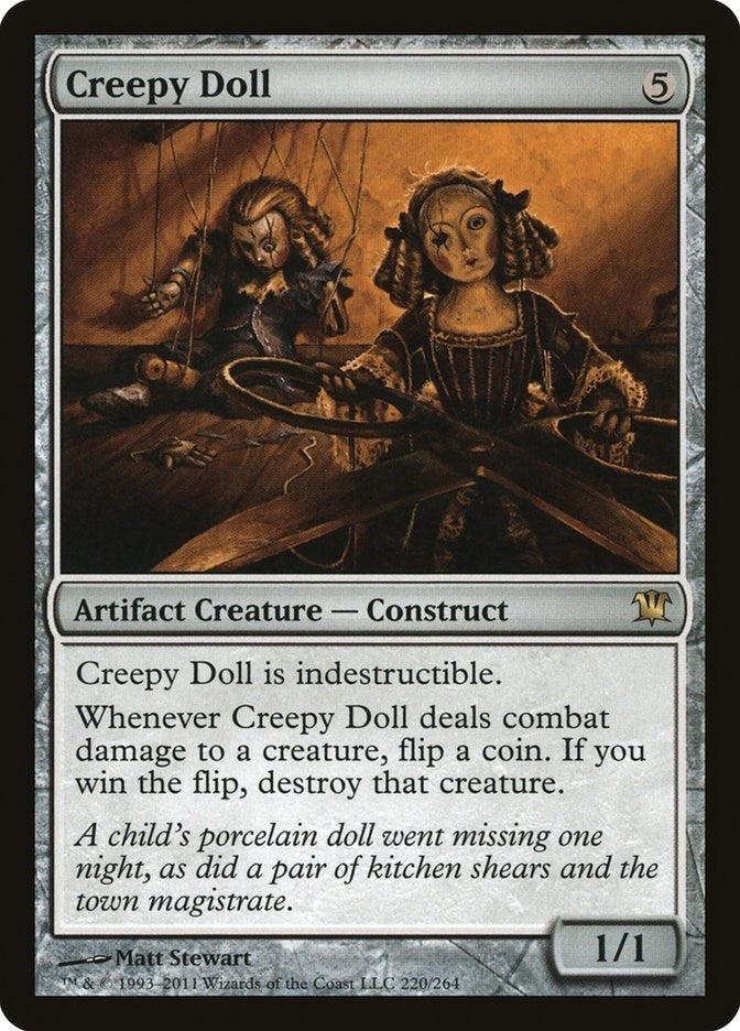 Image for Creepy Doll (220) - Magic: The Gathering
