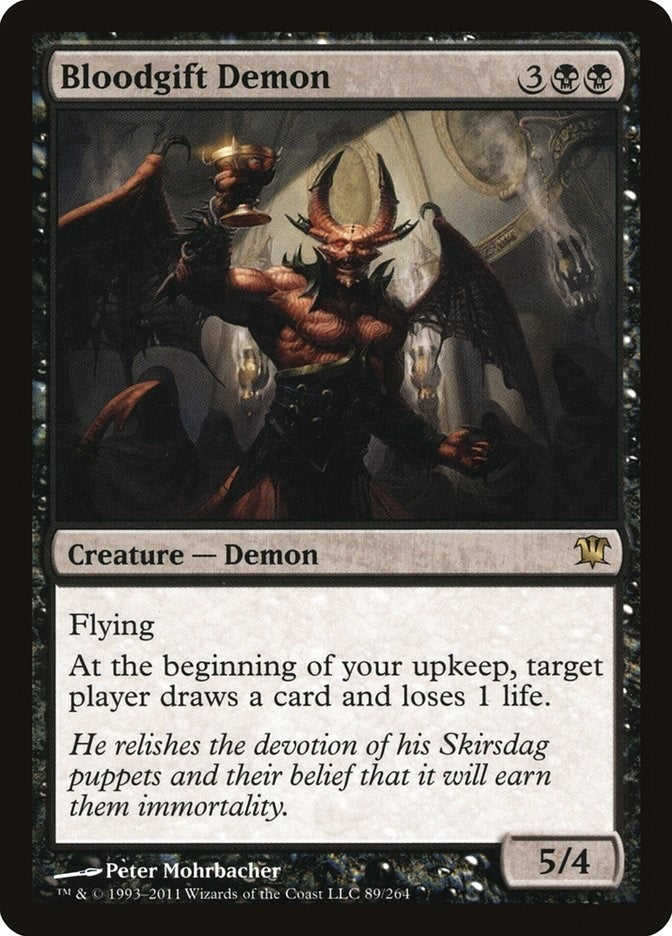 Image for Bloodgift Demon (89) - Magic: The Gathering