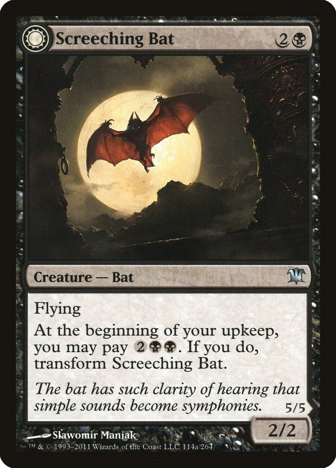Image for Screeching Bat (114) - Magic: The Gathering
