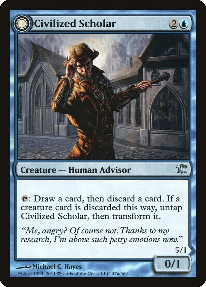 Image for Civilized Scholar (47) - Magic: The Gathering