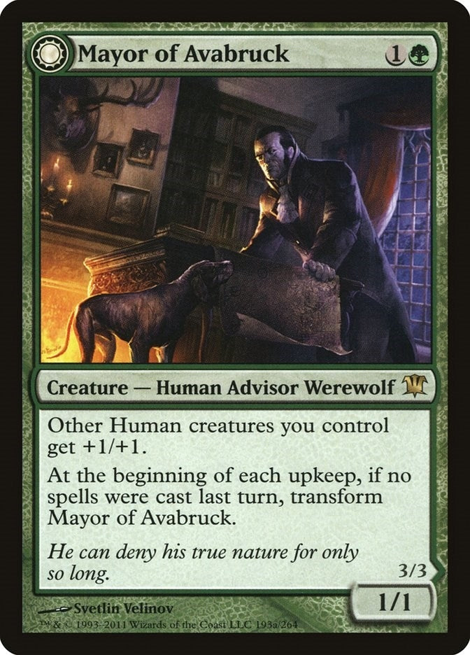 Image for Mayor of Avabruck (193) - Magic: The Gathering