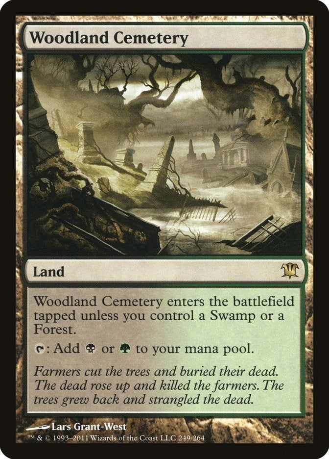 Image for Woodland Cemetery (249) - Magic: The Gathering