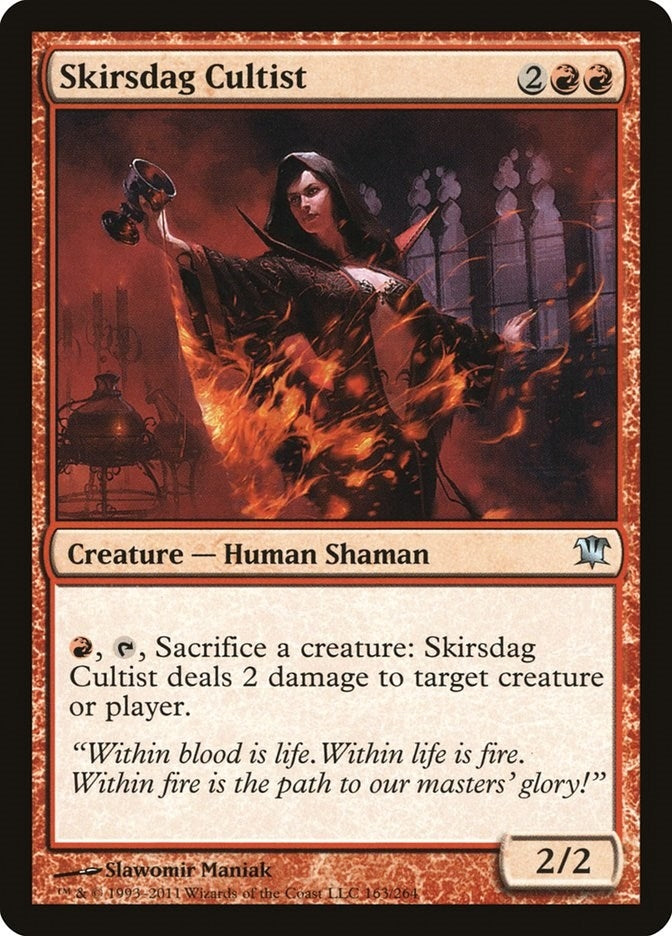 Image for Skirsdag Cultist (163) - Magic: The Gathering