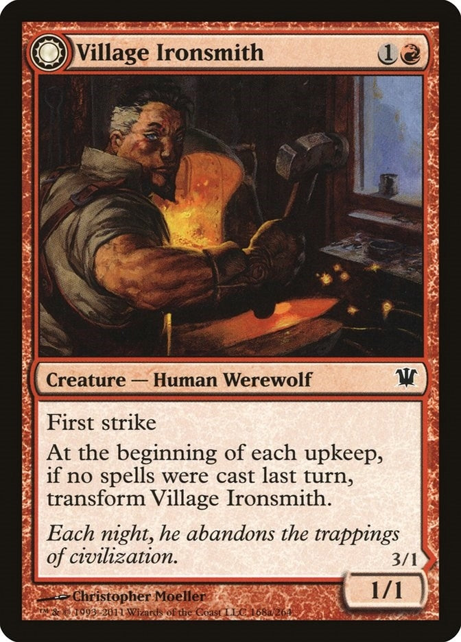 Image for Village Ironsmith (168) - Magic: The Gathering