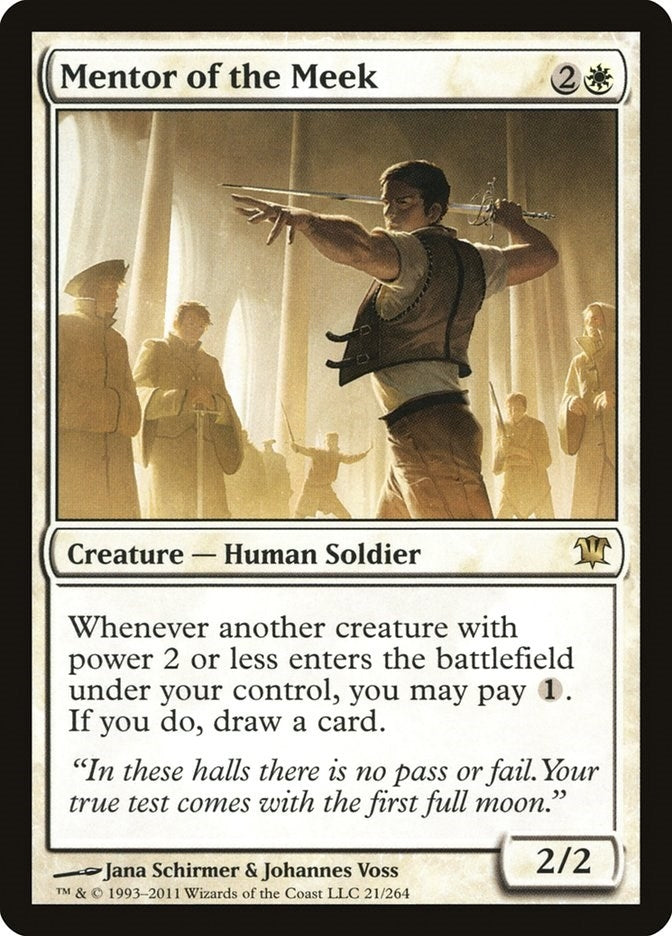 Image for Mentor of the Meek (21) - Magic: The Gathering