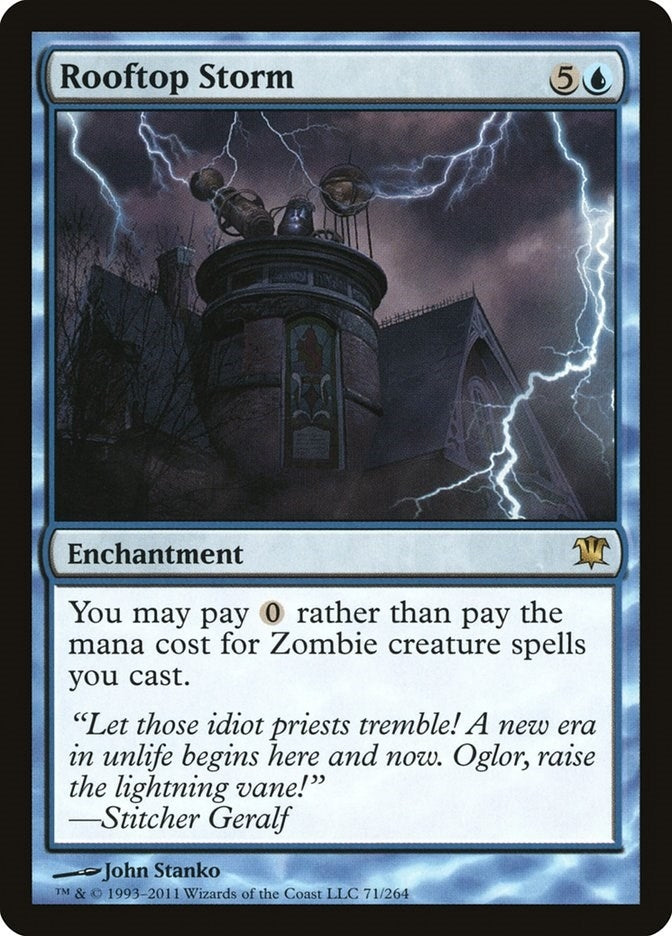 Image for Rooftop Storm (71) - Magic: The Gathering