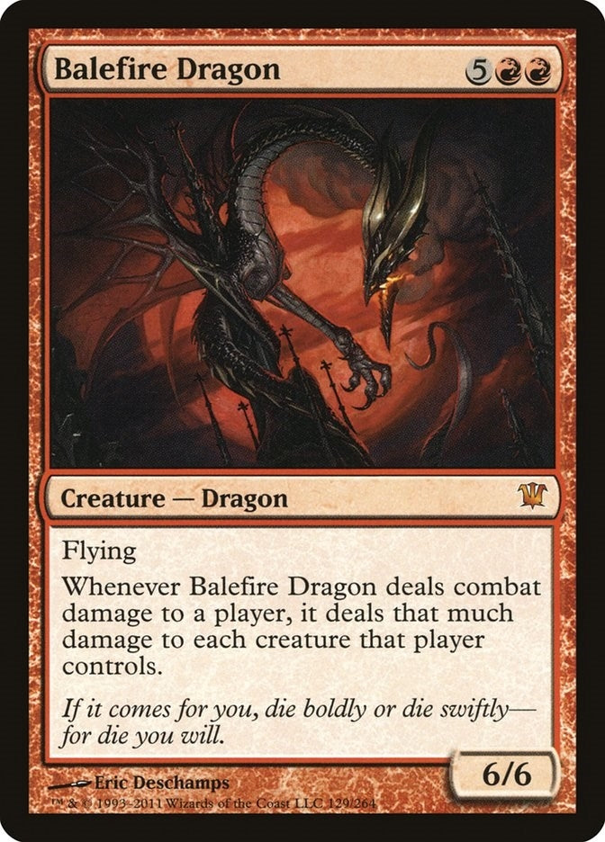 Image for Balefire Dragon (129) - Magic: The Gathering