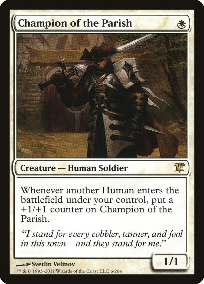 Image for Champion of the Parish (6) - Magic: The Gathering