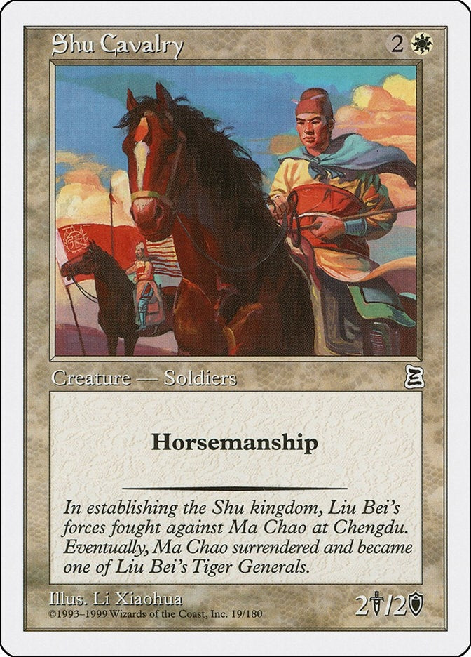 Image for Shu Cavalry (19) - Magic: The Gathering