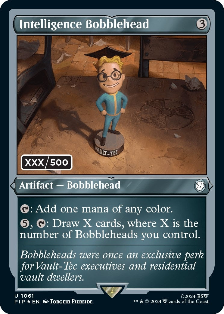 Image for Intelligence Bobblehead (Serial Numbered) (1061) - Magic: The Gathering