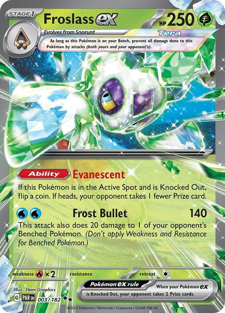 Image for Froslass ex (003/182) (PAR) - Pokemon