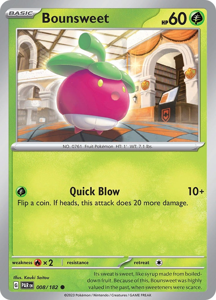 Image for Bounsweet (008/182) (PAR) - Pokemon