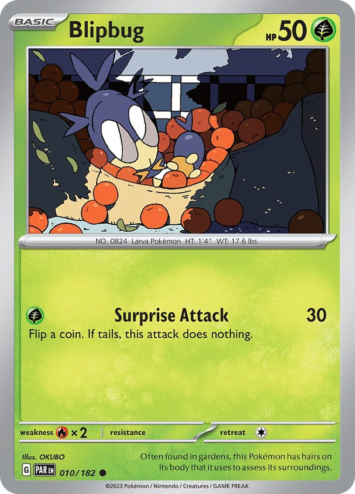 Image for Blipbug (010/182) (PAR) - Pokemon