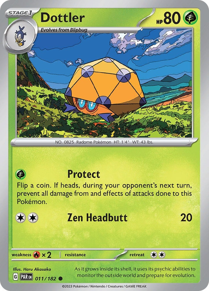 Image for Dottler (011/182) (PAR) - Pokemon