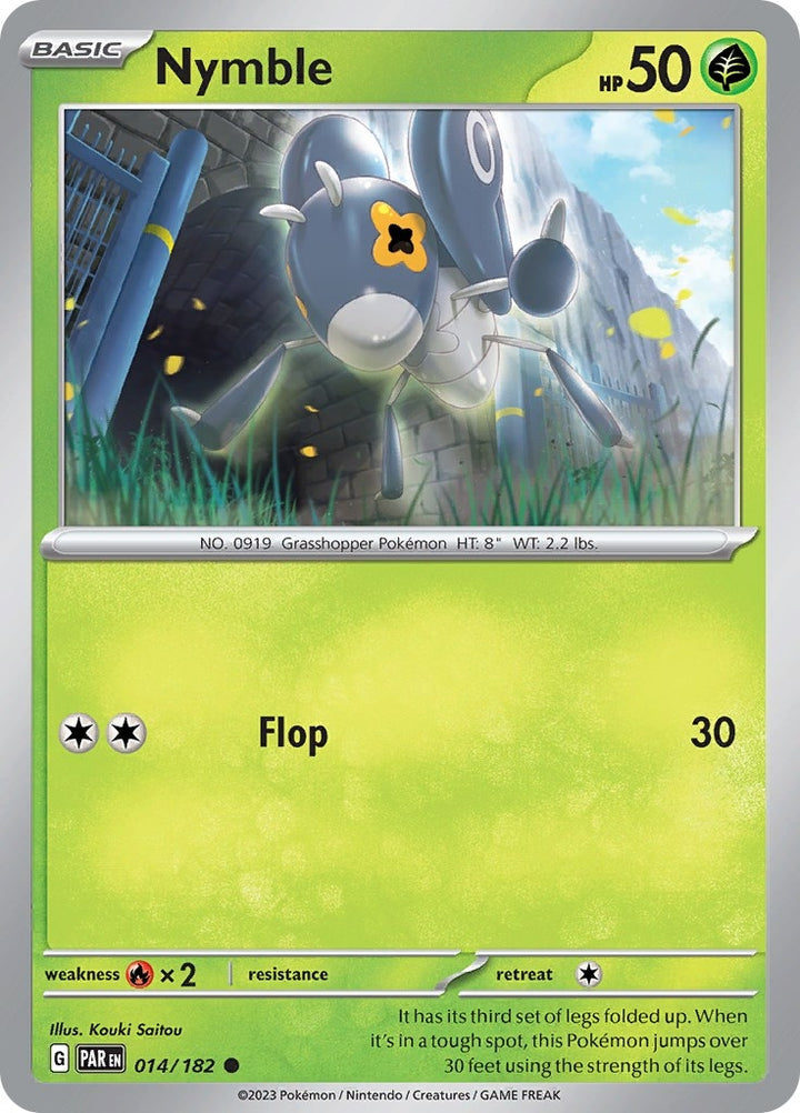Image for Nymble (014/182) (PAR) - Pokemon