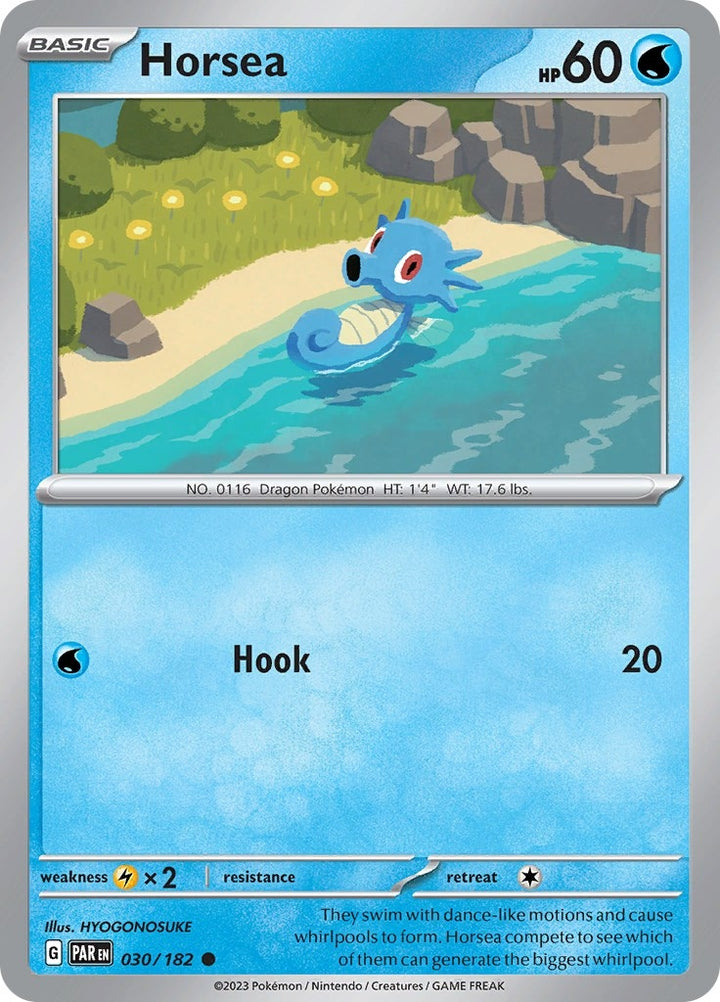 Image for Horsea (030/182) (PAR) - Pokemon