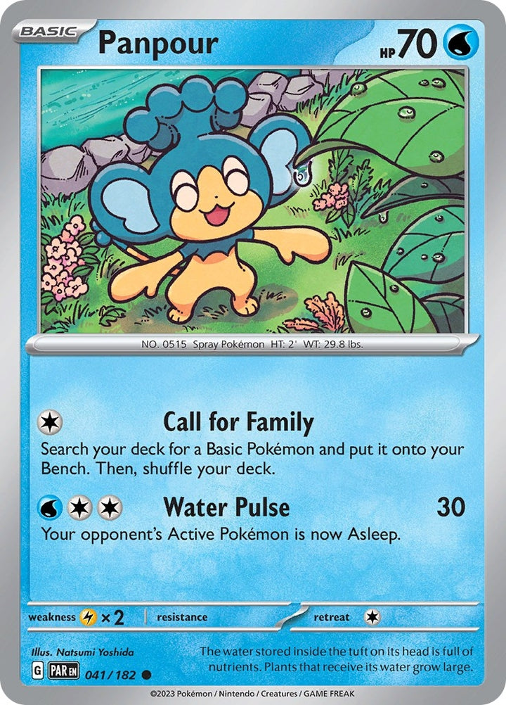 Image for Panpour (041/182) (PAR) - Pokemon