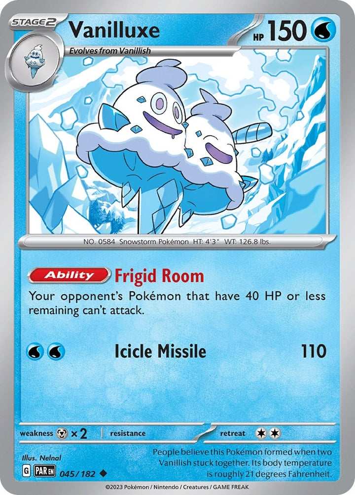 Image for Vanilluxe (045/182) (PAR) - Pokemon