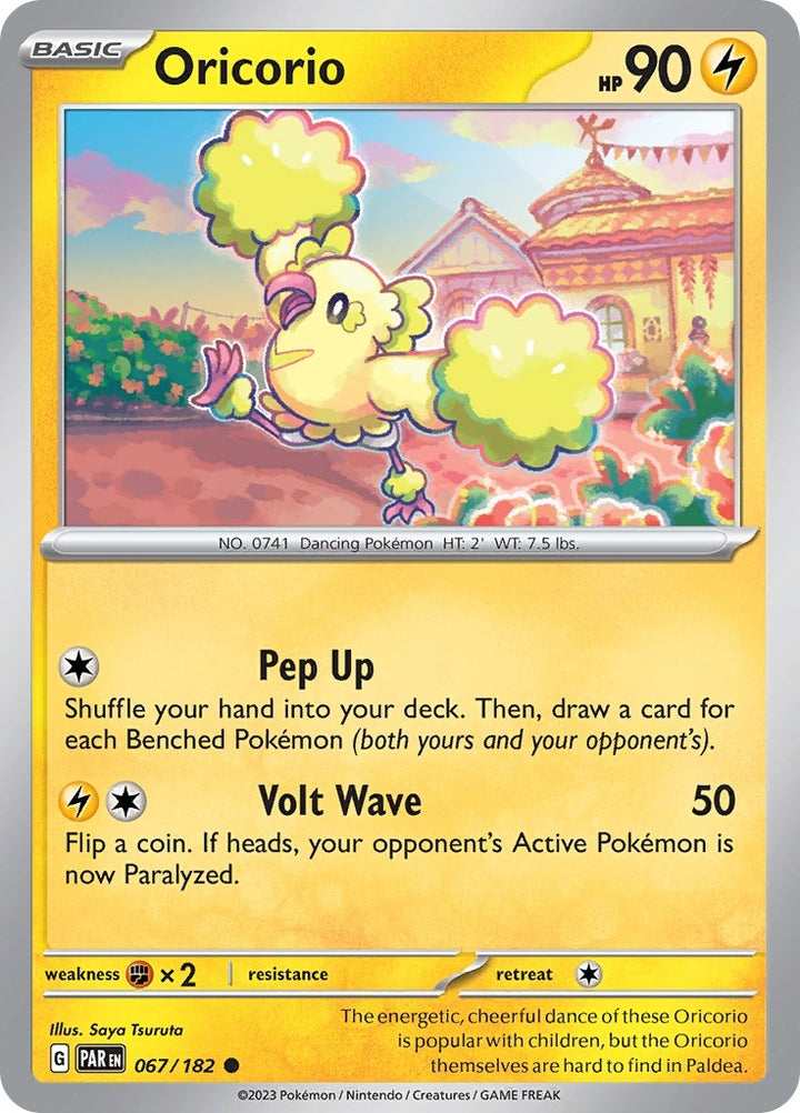 Image for Oricorio (067/182) (PAR) - Pokemon