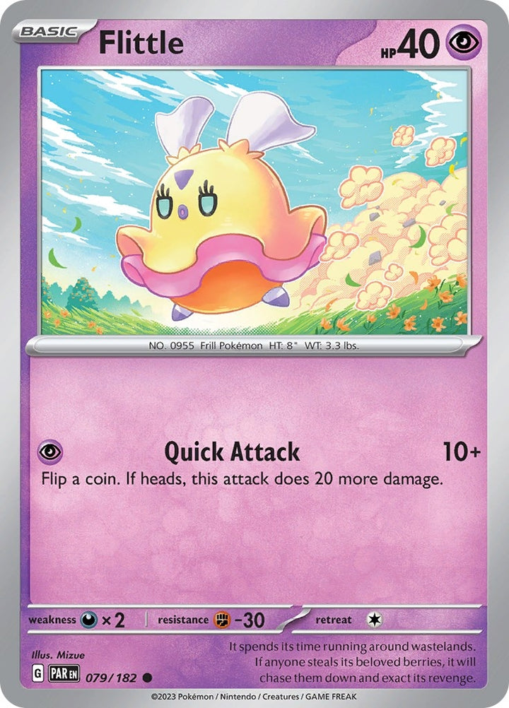 Image for Flittle (079/182) (PAR) - Pokemon