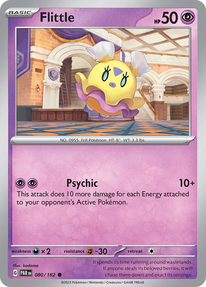 Image for Flittle (080/182) (PAR) - Pokemon