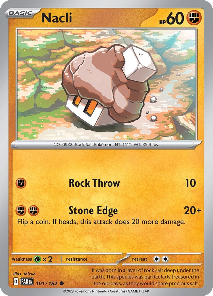 Image for Nacli (101/182) (PAR) - Pokemon