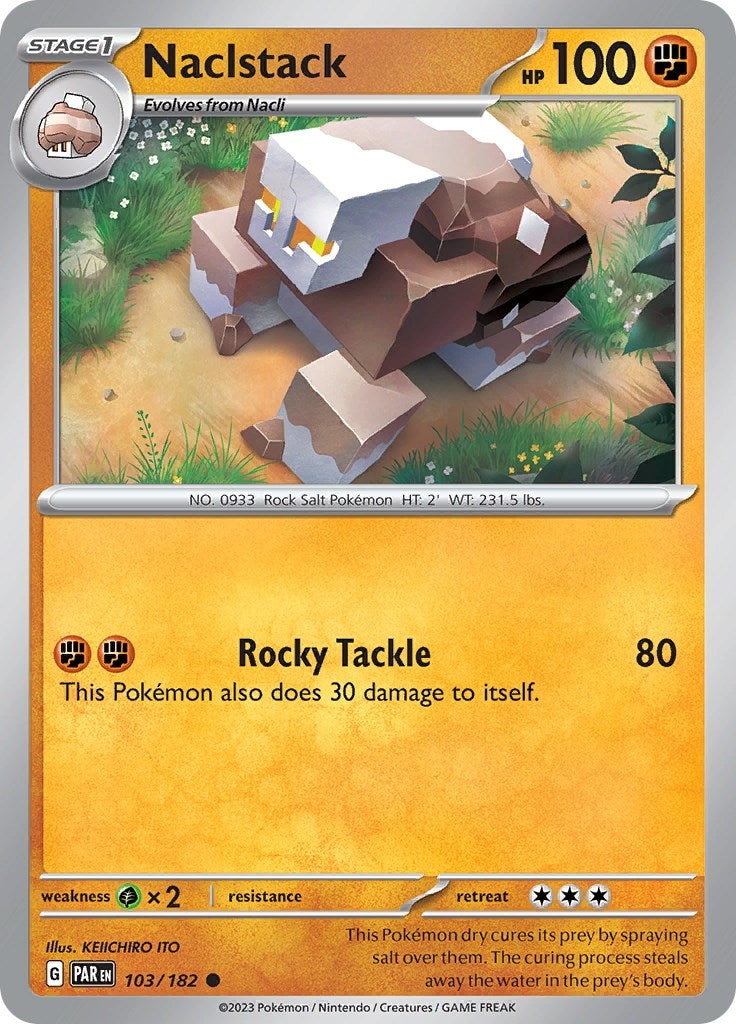 Image for Naclstack (103/182) (PAR) - Pokemon