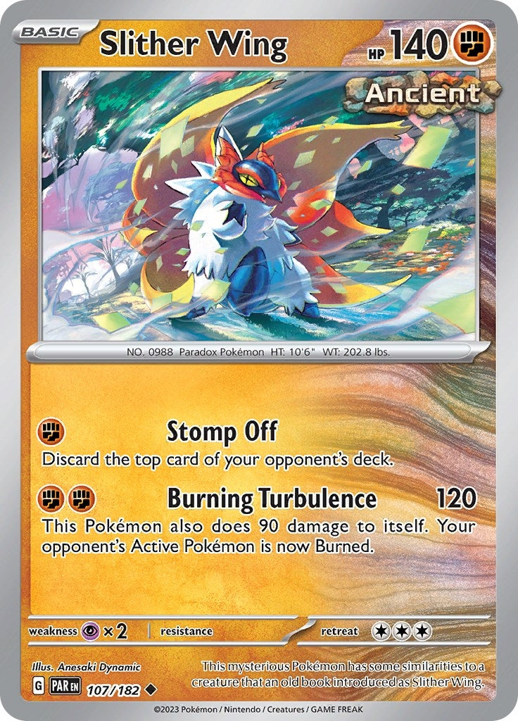 Image for Slither Wing (107/182) (PAR) - Pokemon