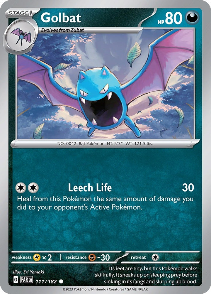 Image for Golbat (111/182) (PAR) - Pokemon