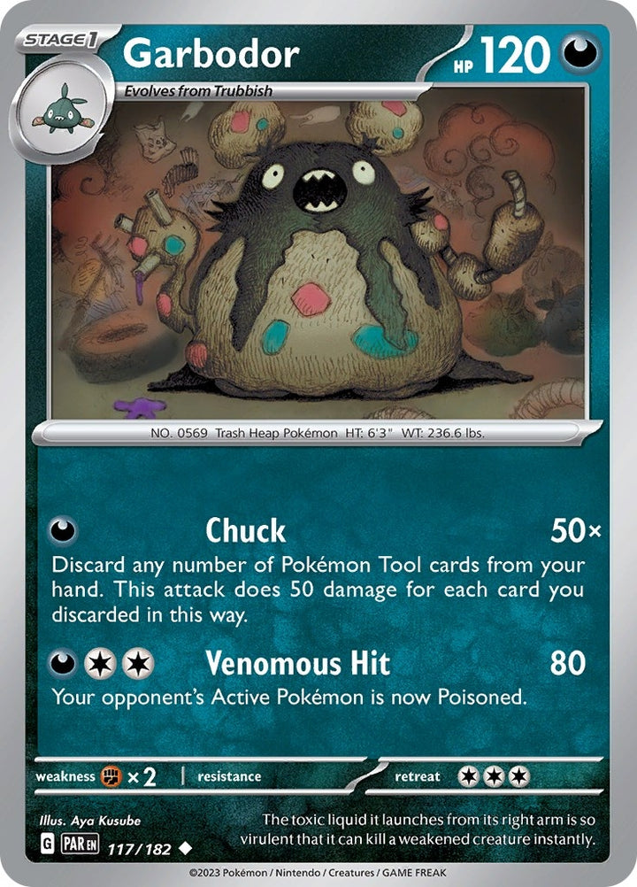 Image for Garbodor (117/182) (PAR) - Pokemon