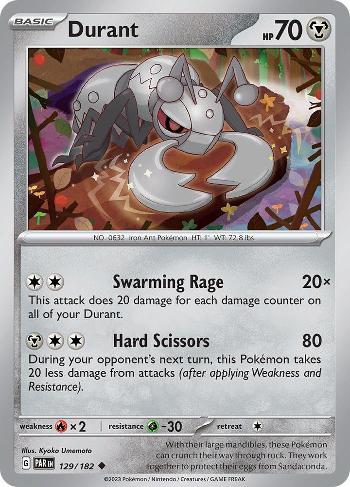 Image for Durant (129/182) (PAR) - Pokemon