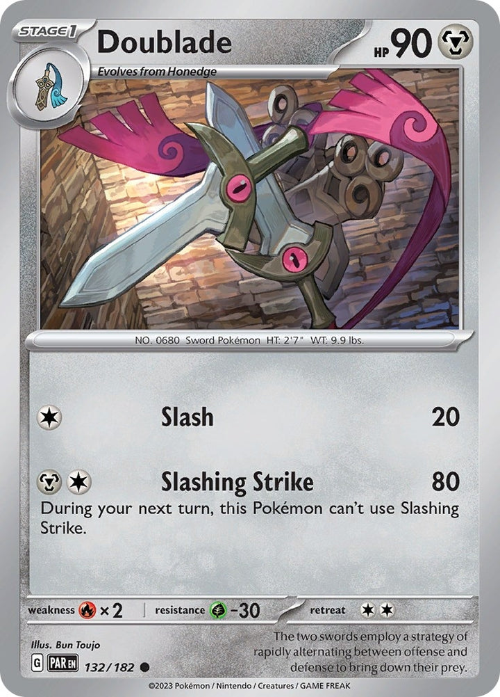 Image for Doublade (132/182) (PAR) - Pokemon