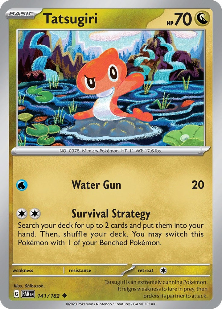 Image for Tatsugiri (141/182) (PAR) - Pokemon