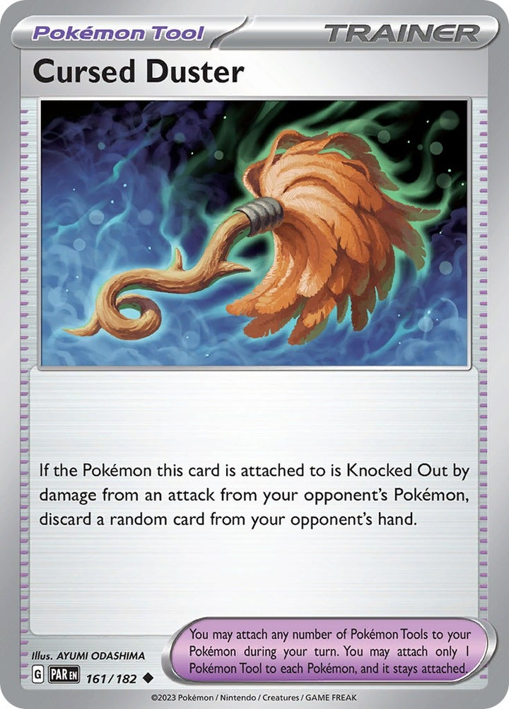 Image for Cursed Duster (161/182) (PAR) - Pokemon