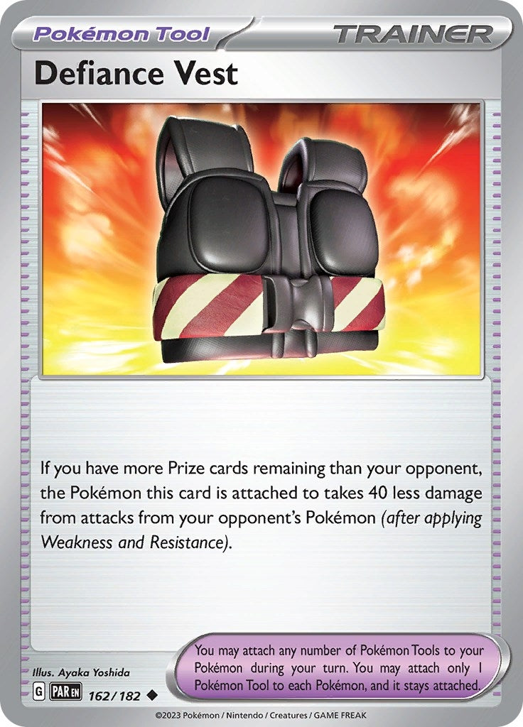 Image for Defiance Vest (162/182) (PAR) - Pokemon