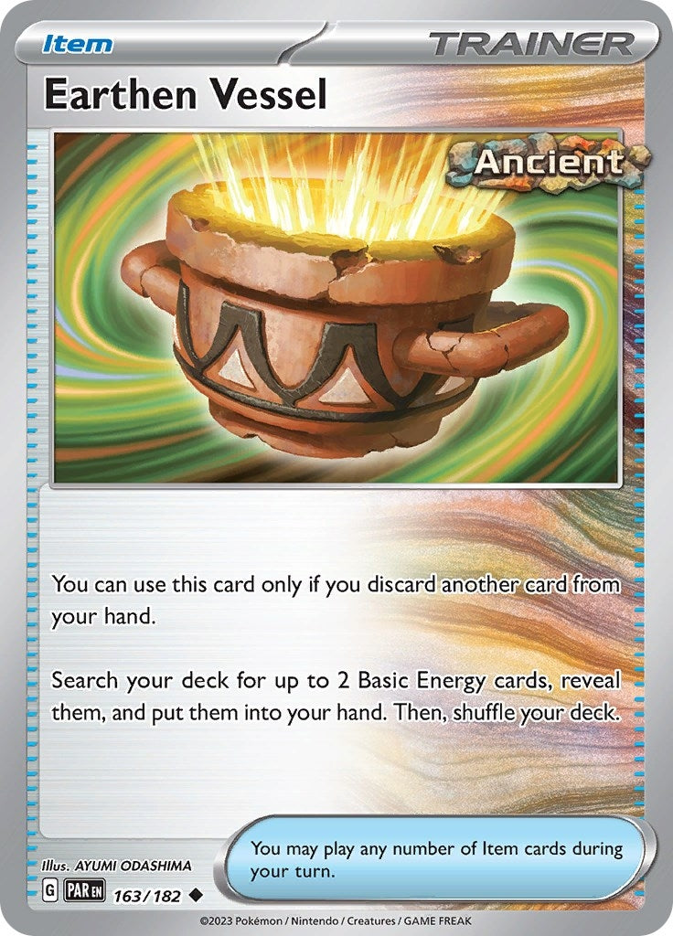 Image for Earthen Vessel (163/182) (PAR) - Pokemon