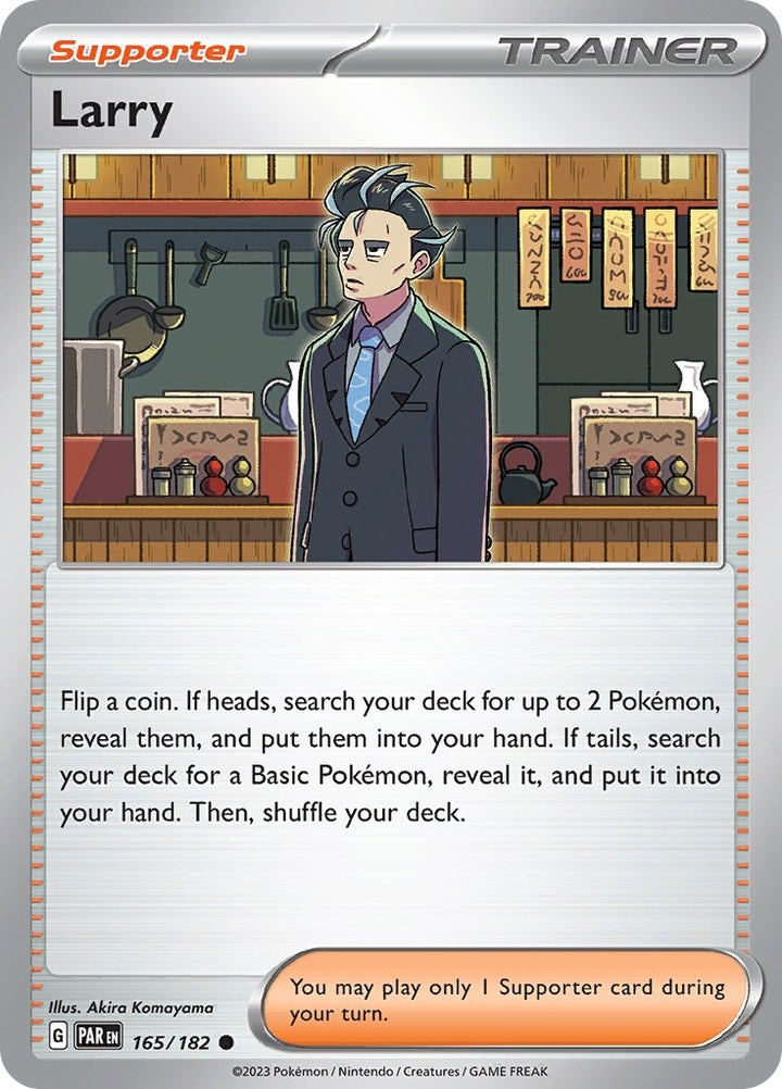 Image for Larry (165/182) (PAR) - Pokemon
