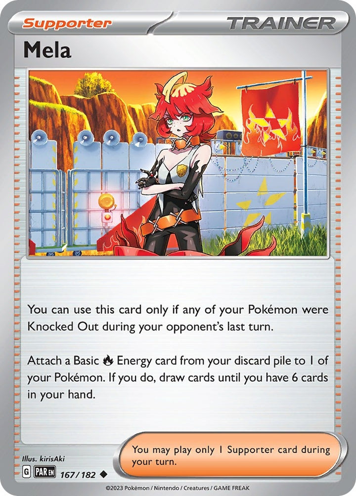 Image for Mela (167/182) (PAR) - Pokemon