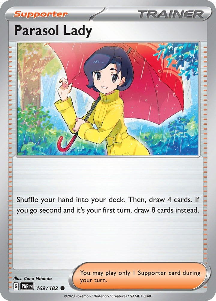 Image for Parasol Lady (169/182) (PAR) - Pokemon