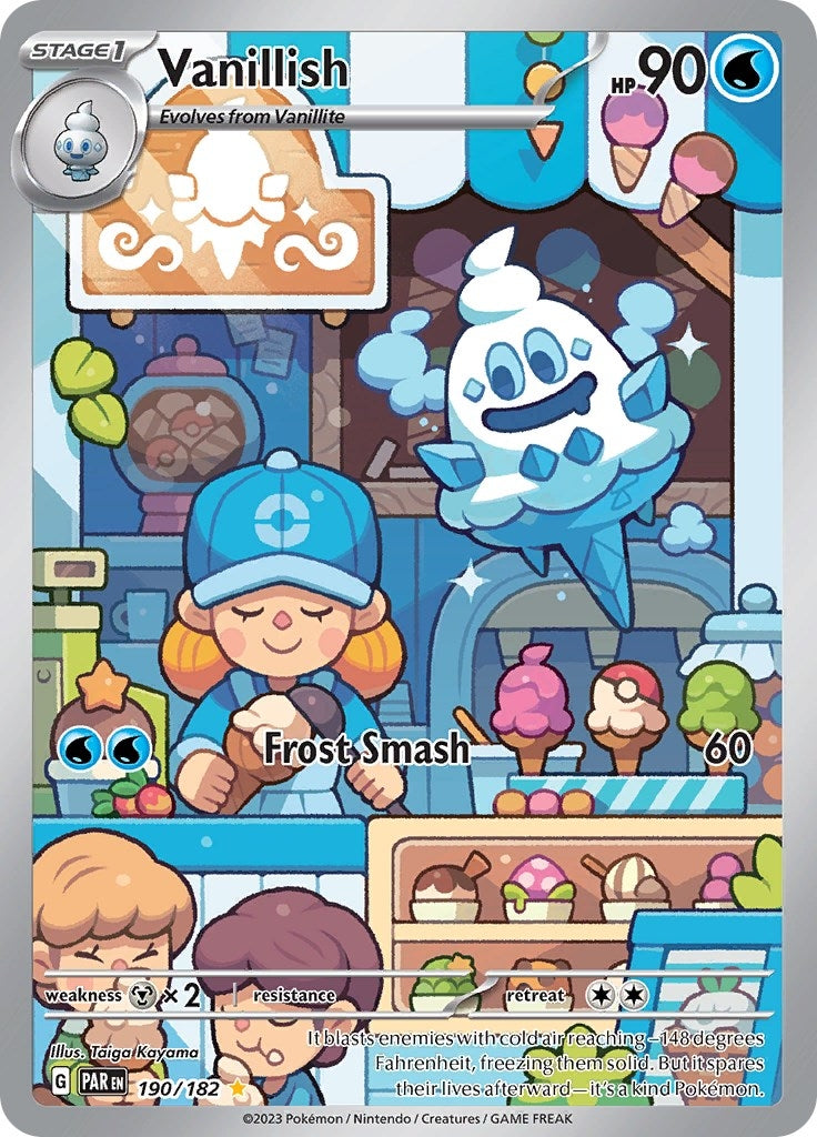 Image for Vanillish (190/182) (PAR) - Pokemon