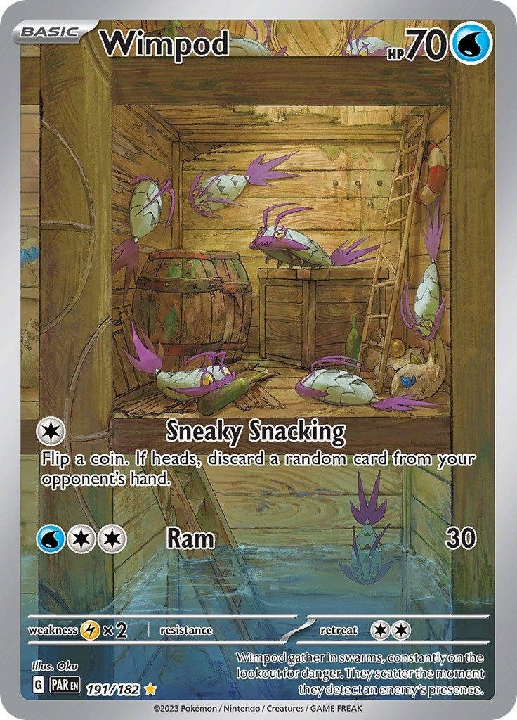 Image for Wimpod (191/182) (PAR) - Pokemon