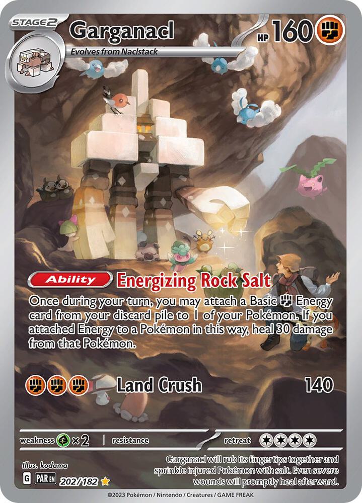 Image for Garganacl (202/182) (PAR) - Pokemon